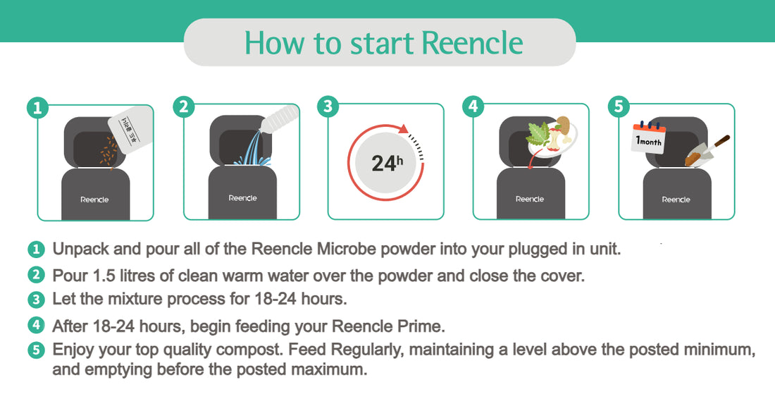 How to Start Composting in your Reencle!